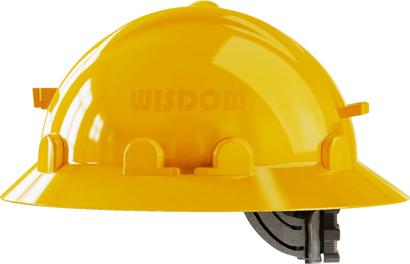 Casco Minero Amarillo WISDOM