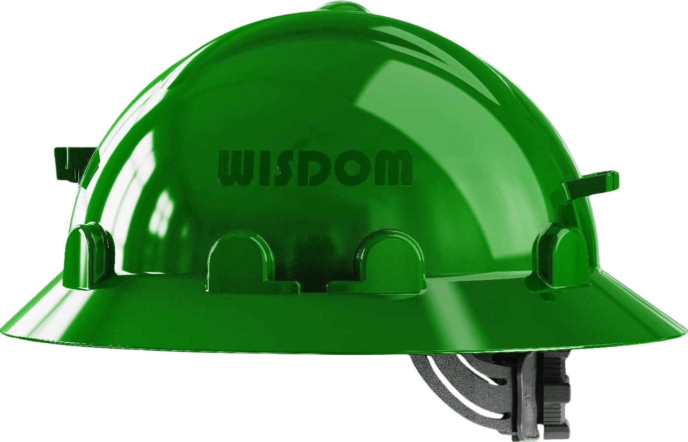 Casco Minero Verde WISDOM