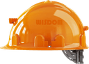 Casco Jockey Naranja WISDOM