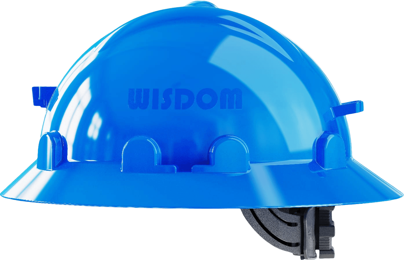 Casco Minero Azul WISDOM