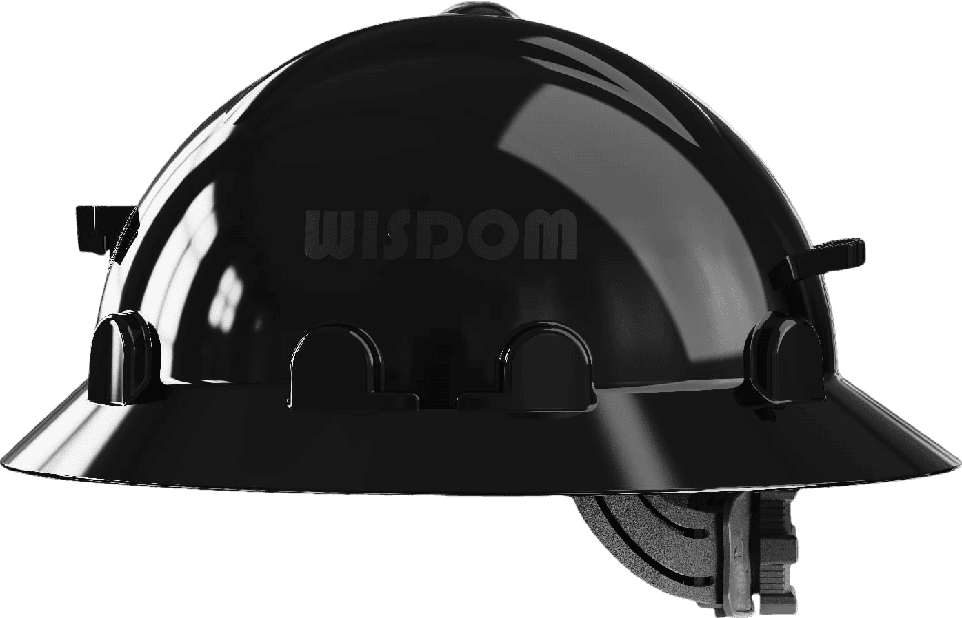 Casco Minero Negro WISDOM